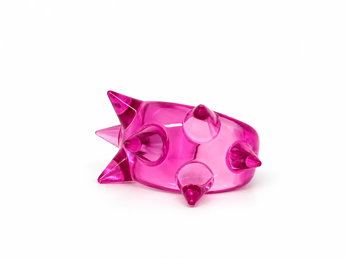 Orchid Clear Bracelet