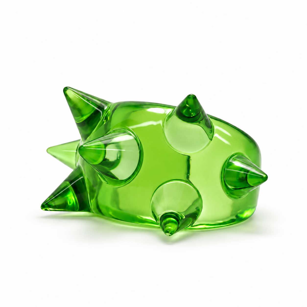 Green Flag Clear Bracelet