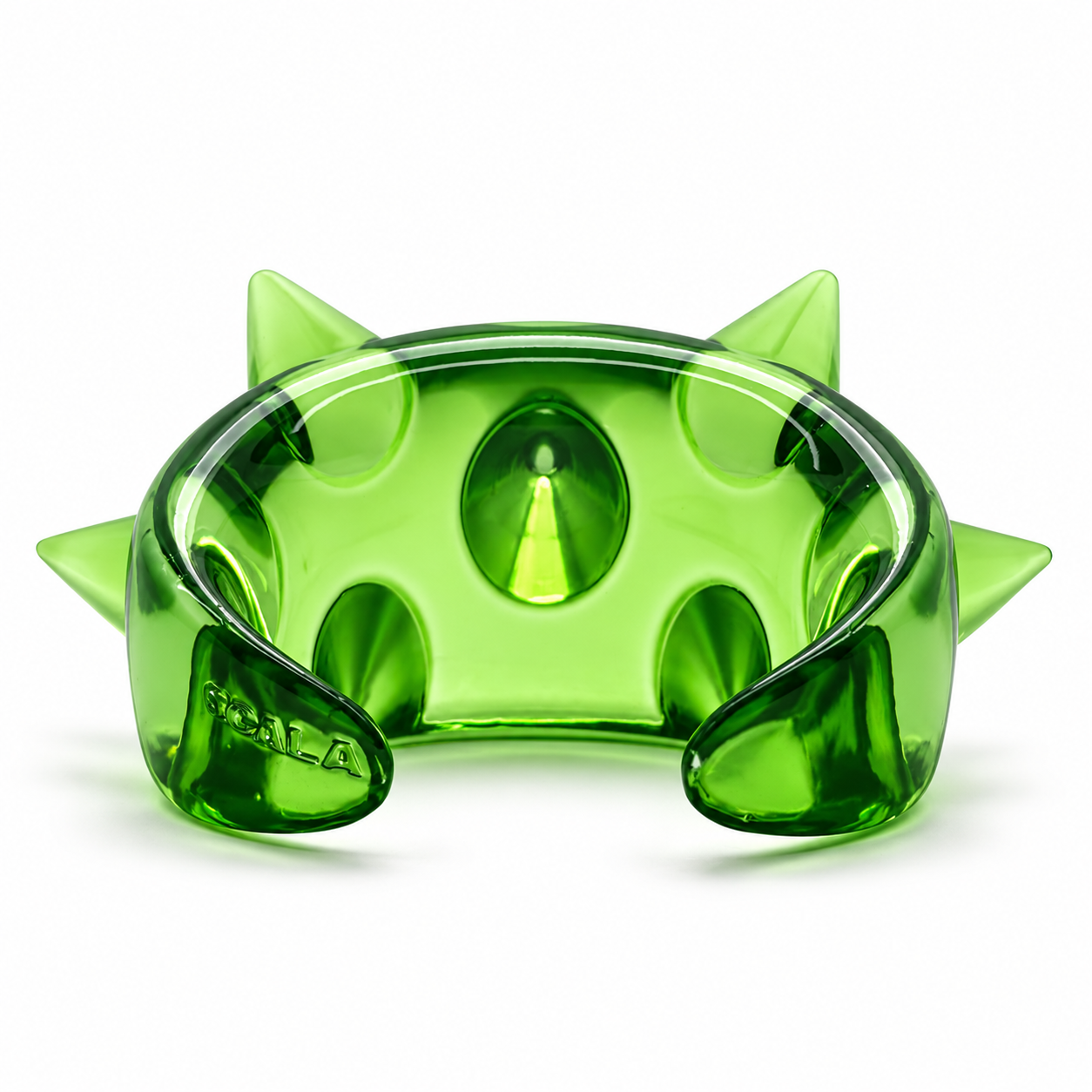 Green Flag Clear Bracelet