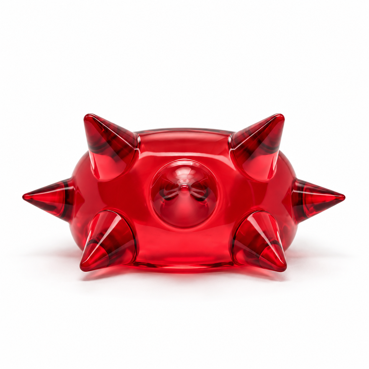 Red Flag Clear Bracelet
