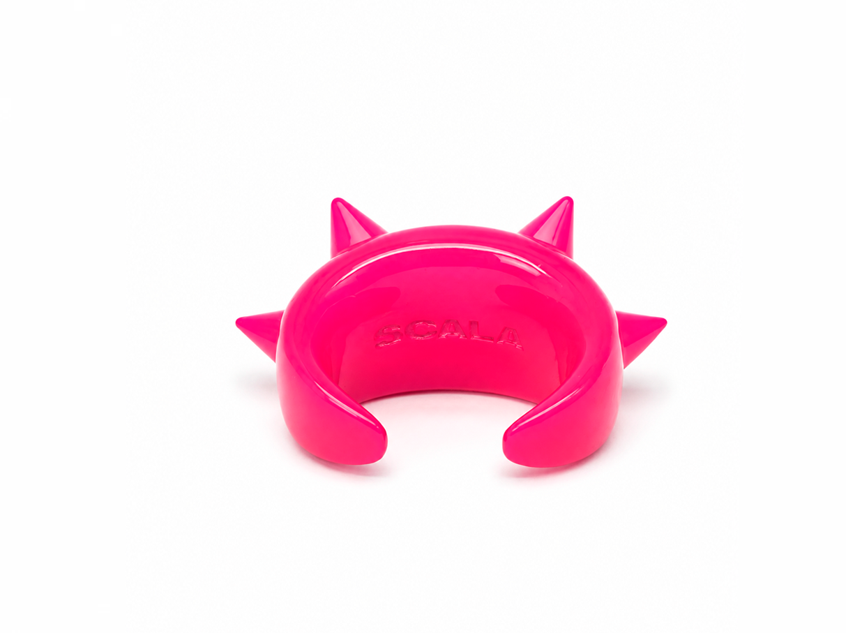 Neon Pink Bracelet