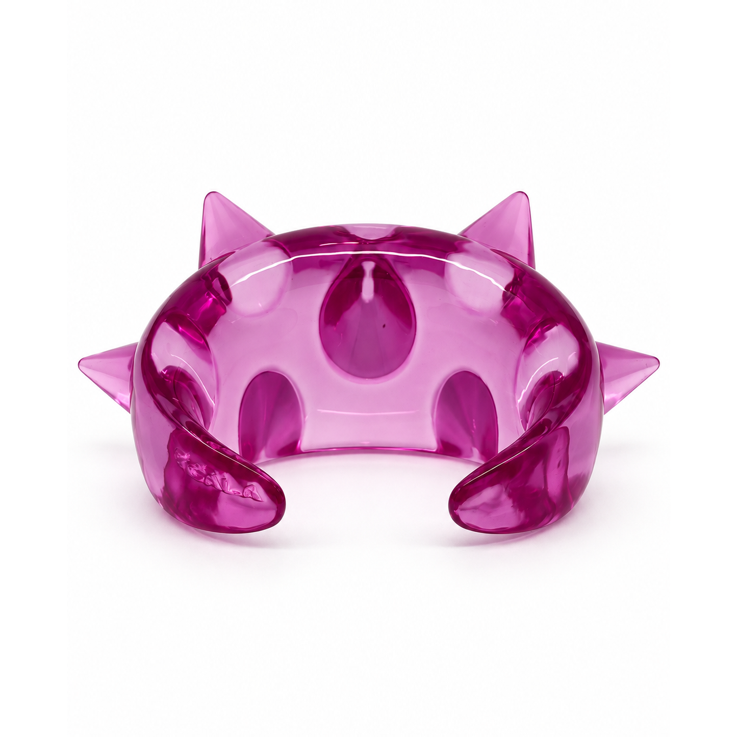 Orchid Clear Bracelet